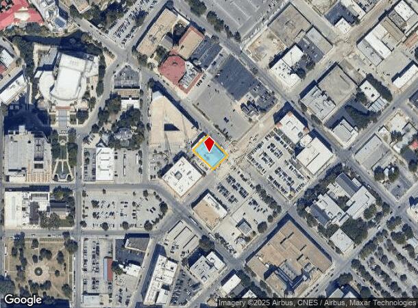 323 Broadway St, San Antonio, TX Parcel Map
