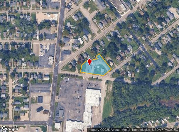  1569 Laird Dr, Ashtabula, OH Parcel Map