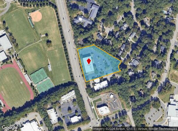  7208 Falls Of Neuse Rd, Raleigh, NC Parcel Map