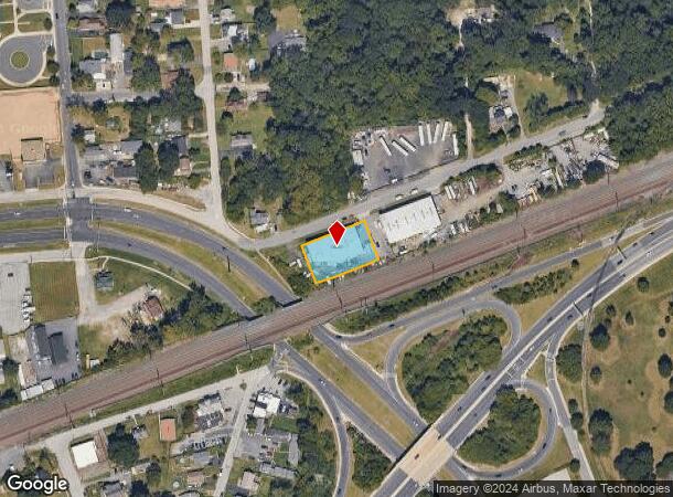  1701 Leland Ave, Middle River, MD Parcel Map