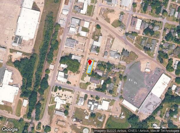 216 Memphis St, Bogalusa, LA Parcel Map