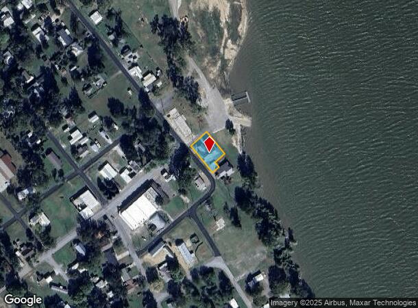  100 S River Rd, Webbers Falls, OK Parcel Map