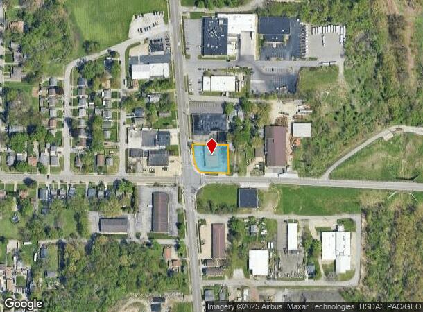  881 Home Ave, Akron, OH Parcel Map