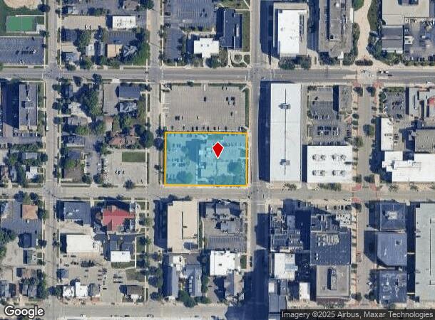  313 N Capitol Ave, Lansing, MI Parcel Map