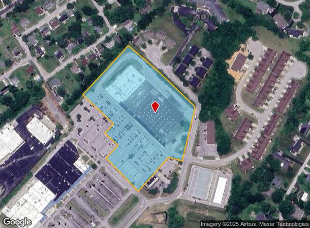  302 Brighton Park Blvd, Frankfort, KY Parcel Map