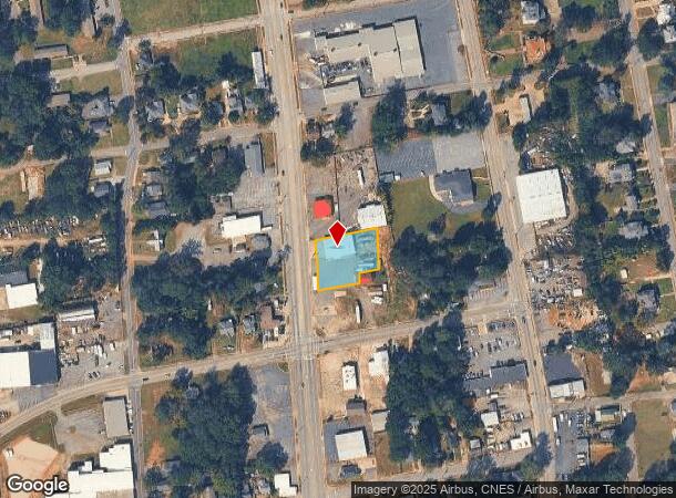  1209 S Murray Ave, Anderson, SC Parcel Map