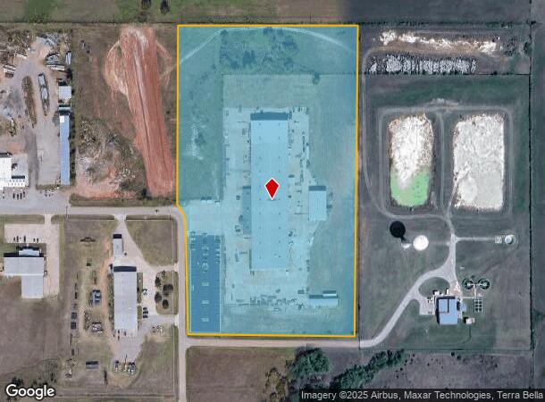  1200 N Maitlen Dr, Cushing, OK Parcel Map