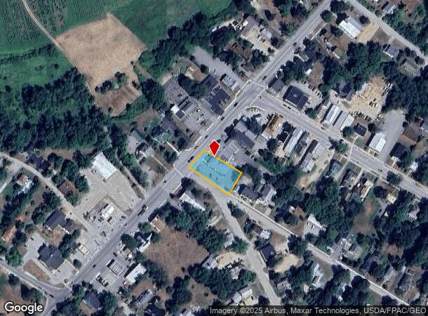 557 Main St, Fryeburg, ME Parcel Map