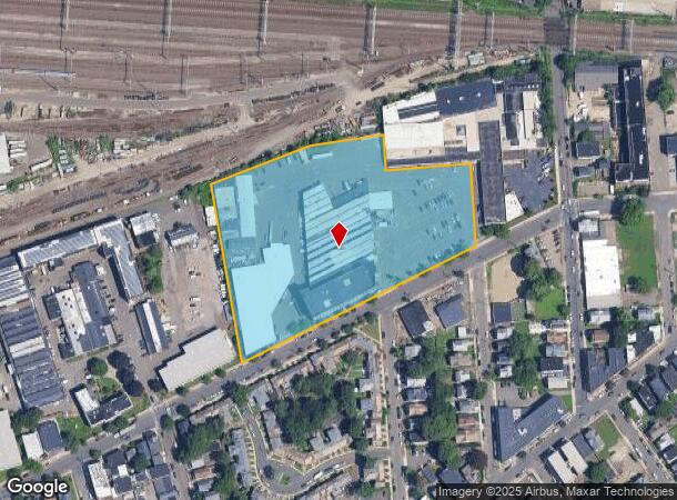 1069 Connecticut Ave, Bridgeport, CT Parcel Map