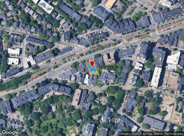  1415 Beacon St, Brookline, MA Parcel Map