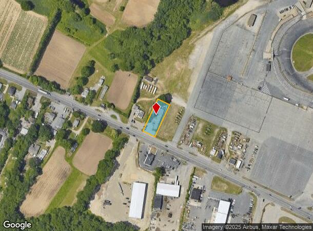  1732 Fall River Ave, Seekonk, MA Parcel Map