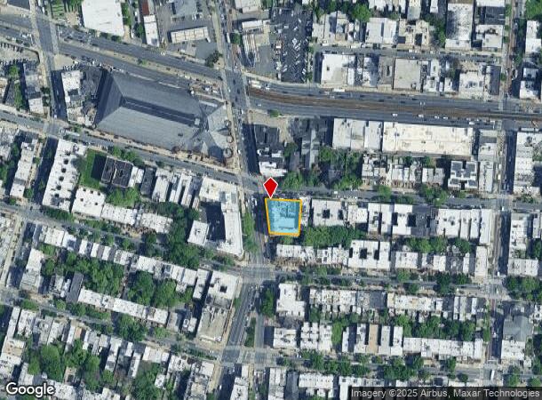  1198 Pacific St, Brooklyn, NY Parcel Map