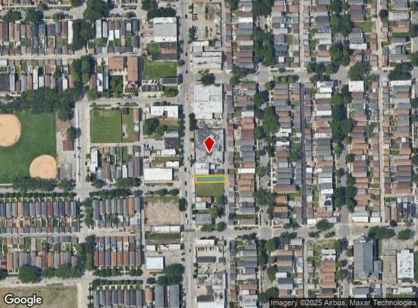  3639 S Halsted St, Chicago, IL Parcel Map