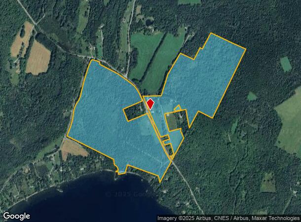  1608 Craftsbury Rd, Greensboro, VT Parcel Map