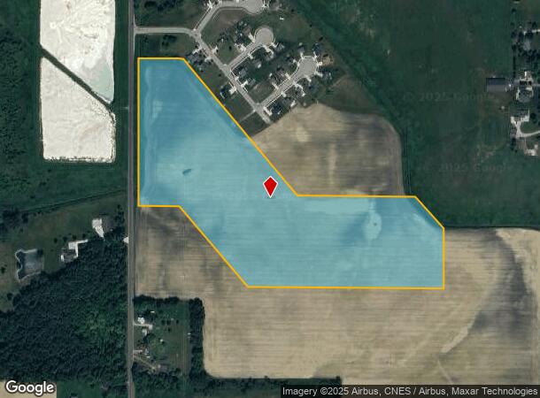 Alger Rd, Alma, MI Parcel Map