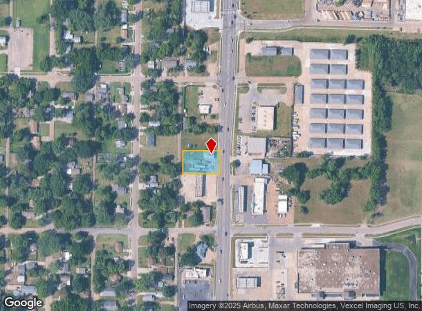  2727 Se California Ave, Topeka, KS Parcel Map
