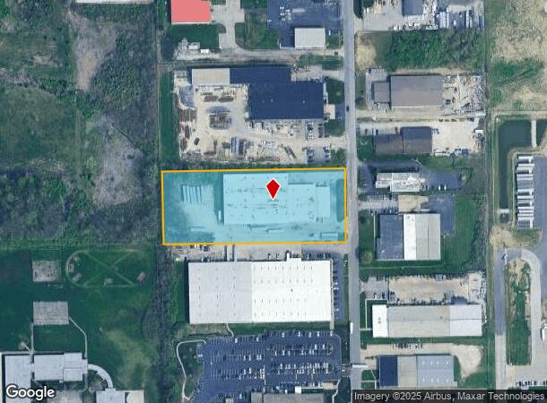 2828 Tobey Dr, Indianapolis, IN Parcel Map