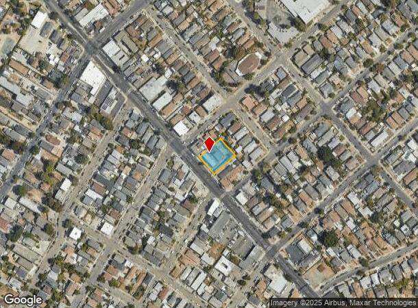  4010 Foothill Blvd, Oakland, CA Parcel Map