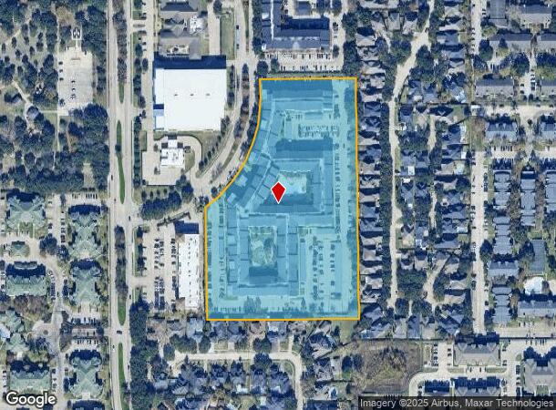  1755 Crescent Plaza Dr, Houston, TX Parcel Map