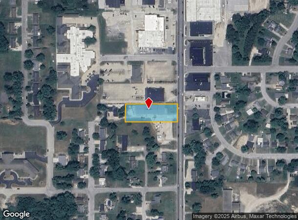  2501 Newton St, Jasper, IN Parcel Map