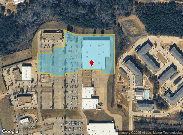 3096 N Eastman Rd, Longview, TX Parcel Map