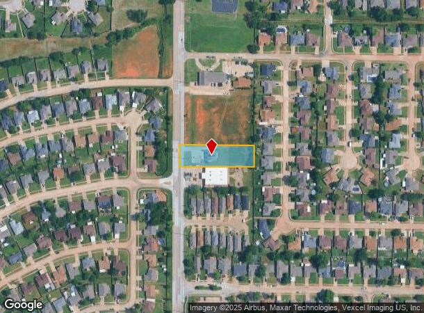  1816 N Eastern Ave, Moore, OK Parcel Map