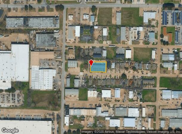  2460 Doreen St, Grand Prairie, TX Parcel Map