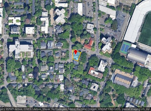 2138 Sw Salmon St, Portland, OR Parcel Map