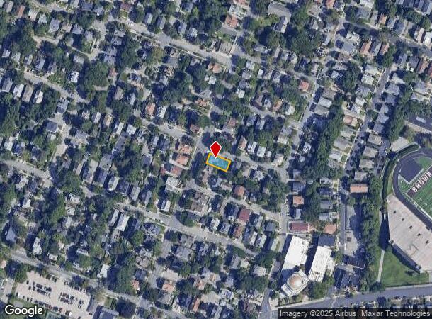  595 Hope St, Providence, RI Parcel Map