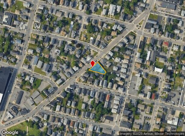 1182 S Main St, Fall River, MA Parcel Map