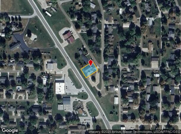 437 S 7Th St, Wapello, IA Parcel Map