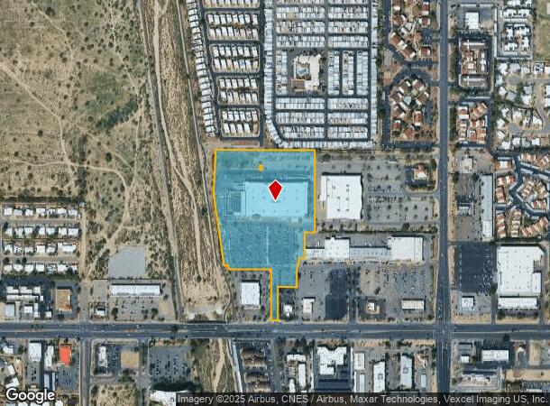 7677 E Broadway Blvd, Tucson, AZ Parcel Map