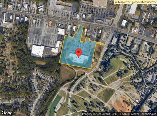  2816 Washington Rd, Augusta, GA Parcel Map