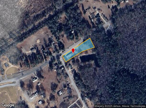  3613 Jefferson Davis Hwy, Bethune, SC Parcel Map