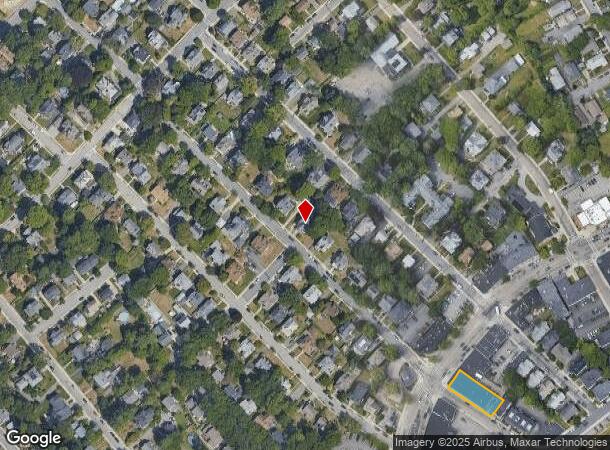  96 Park St, West Roxbury, MA Parcel Map