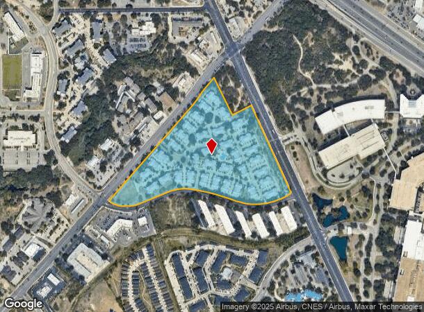  10422 Huebner Rd, San Antonio, TX Parcel Map