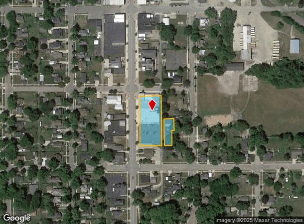  838 4Th Ave, Lake Odessa, MI Parcel Map