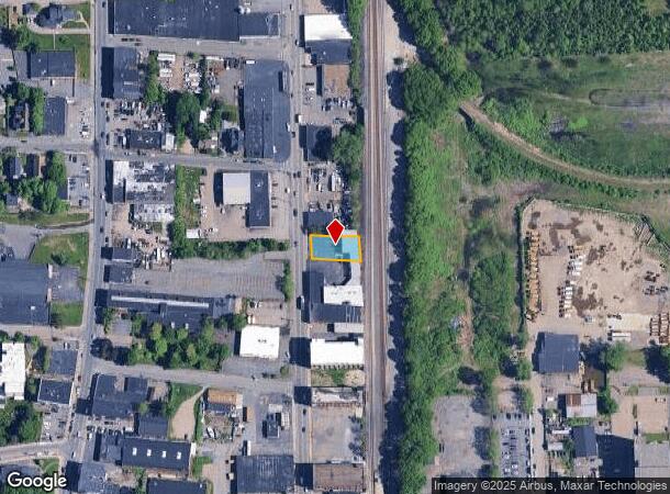  127 N Montello St, Brockton, MA Parcel Map