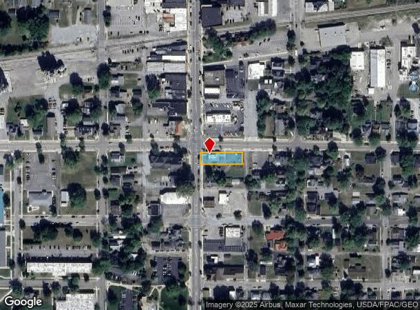 202 S Main St, Ada, OH Parcel Map