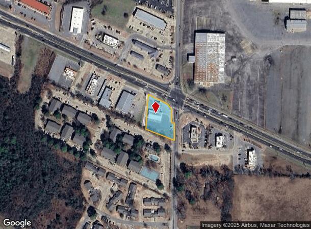 1205 Dave Ward Dr, Conway, AR Parcel Map