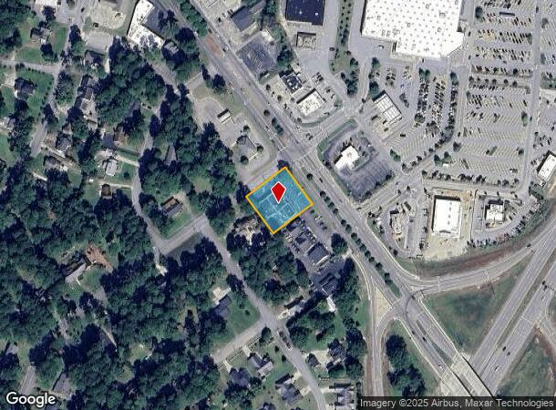  2325 Sunset Ave, Rocky Mount, NC Parcel Map