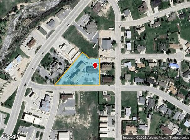 117 Dillon Dr, Lander, WY Parcel Map