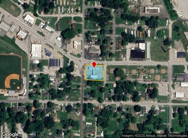  717 N Lincoln Ave, Rockport, IN Parcel Map