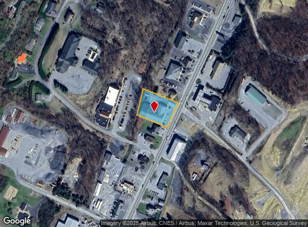  1734 Valley Rd, Berkeley Springs, WV Parcel Map