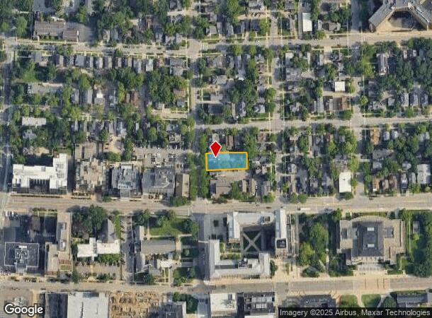116 N State St, Ann Arbor, MI Parcel Map