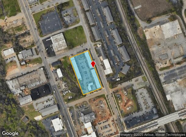  521 College St, Columbia, SC Parcel Map