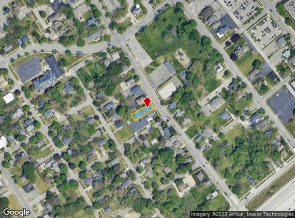  1034 S Grand Traverse St, Flint, MI Parcel Map