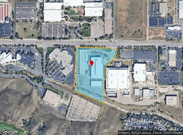  1679 W Garden Of The Gods Rd, Colorado Springs, CO Parcel Map