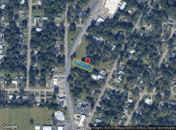 1677 S Oates St, Dothan, AL Parcel Map