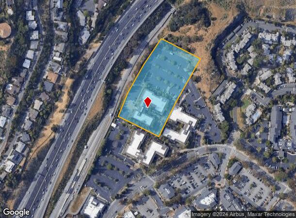  1100 Larkspur Landing Cir, Larkspur, CA Parcel Map